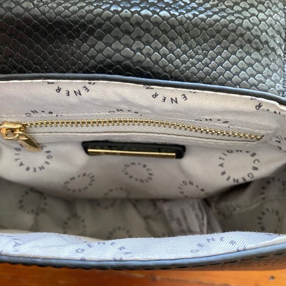 BCBG "Jessie" Crossbody Bag, Black NWT - Picture 3 of 9